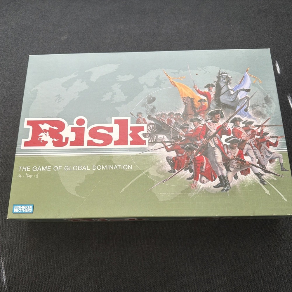 Risk Vintage Board Game 2003 Parker Brothers 100% Complete Great Condition Used